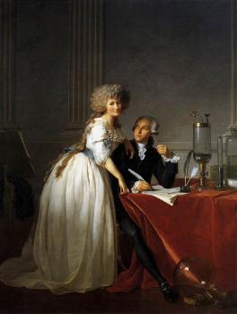 Jacques-Louis David : Portrait of Monsieur Lavoisier and His Wife